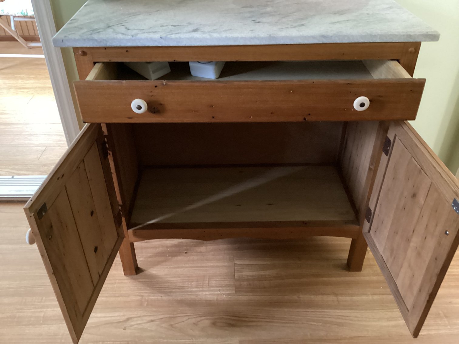 Image for Wormy Chestnut Wash Stand