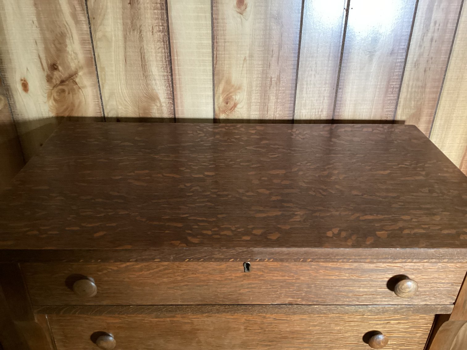 Image for Tiger Oak Chest of Drawers