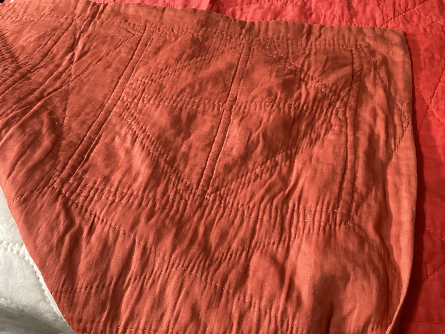 Image for Antique Quilt, quilt top, and shams