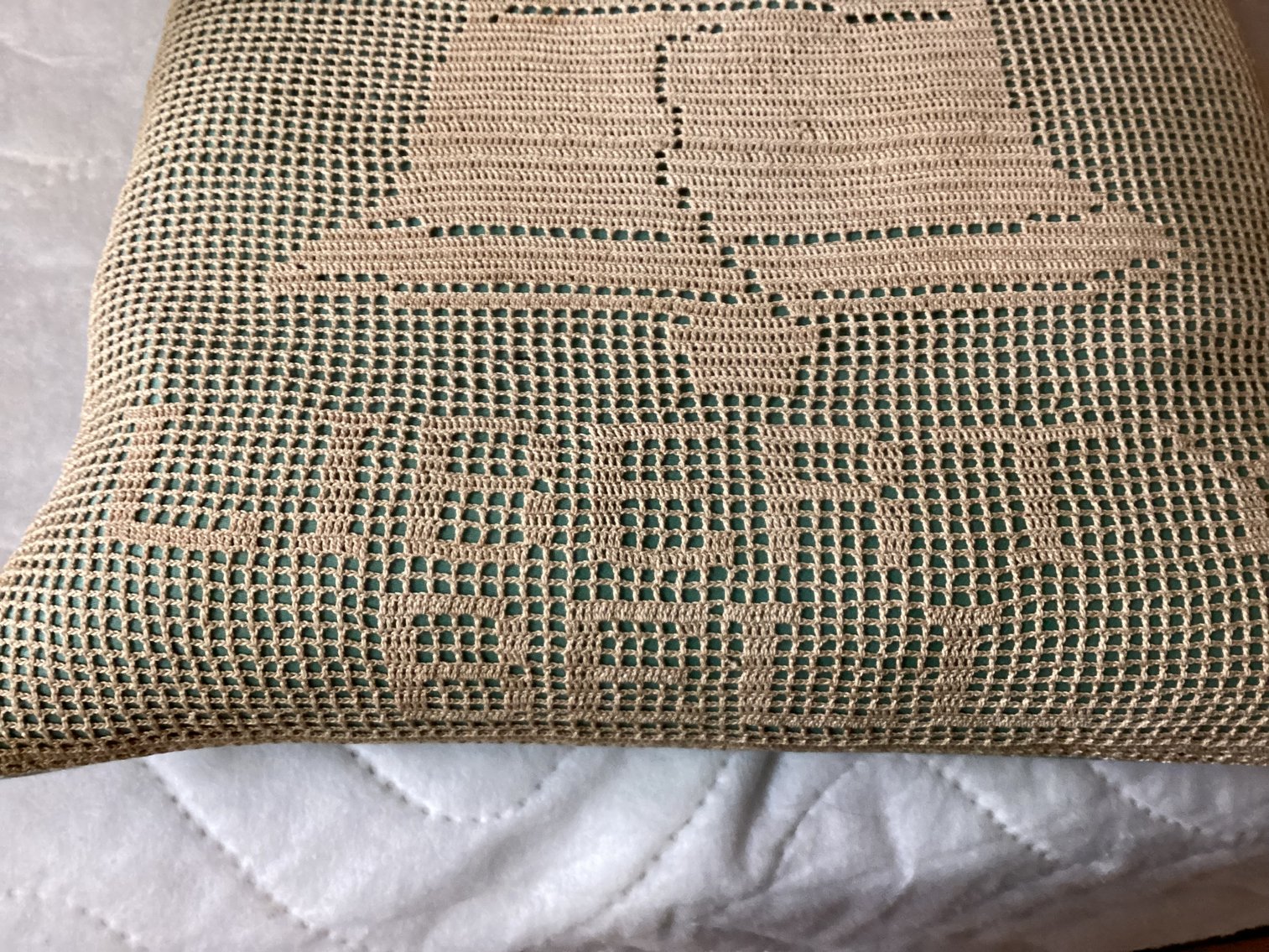 Image for Antique Pillow 1918 Liberty Bell