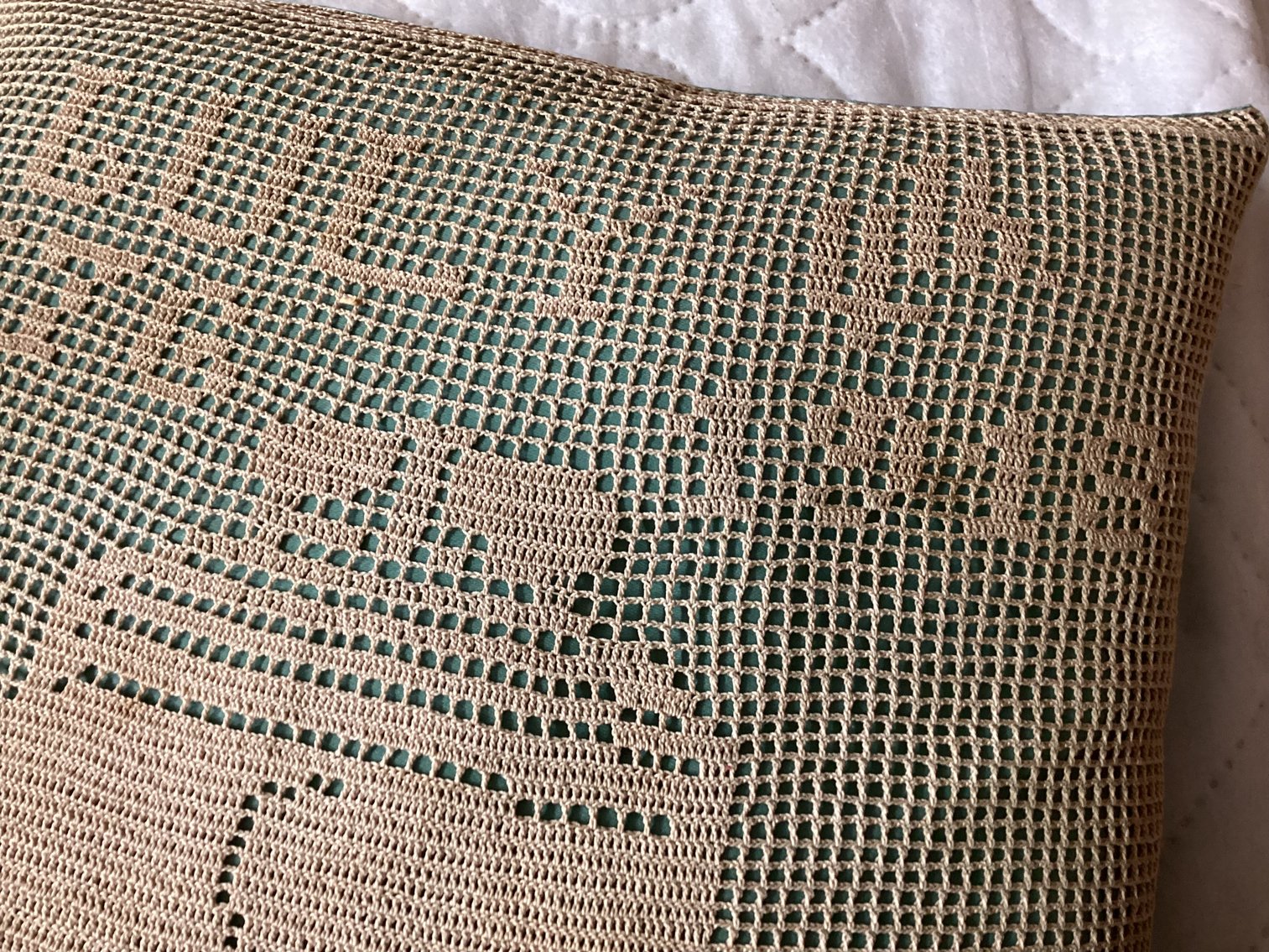 Image for Antique Pillow 1918 Liberty Bell