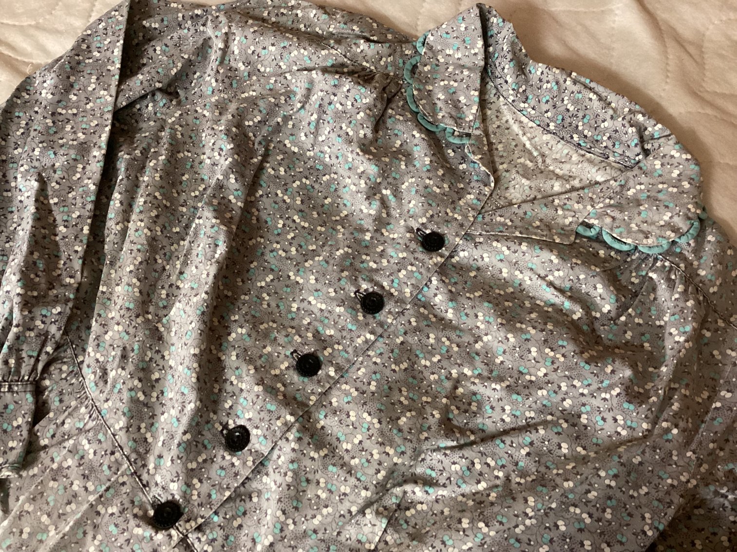 Image for Antique Dress and Shawl