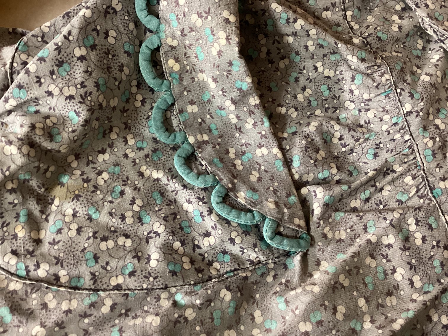 Image for Antique Dress and Shawl