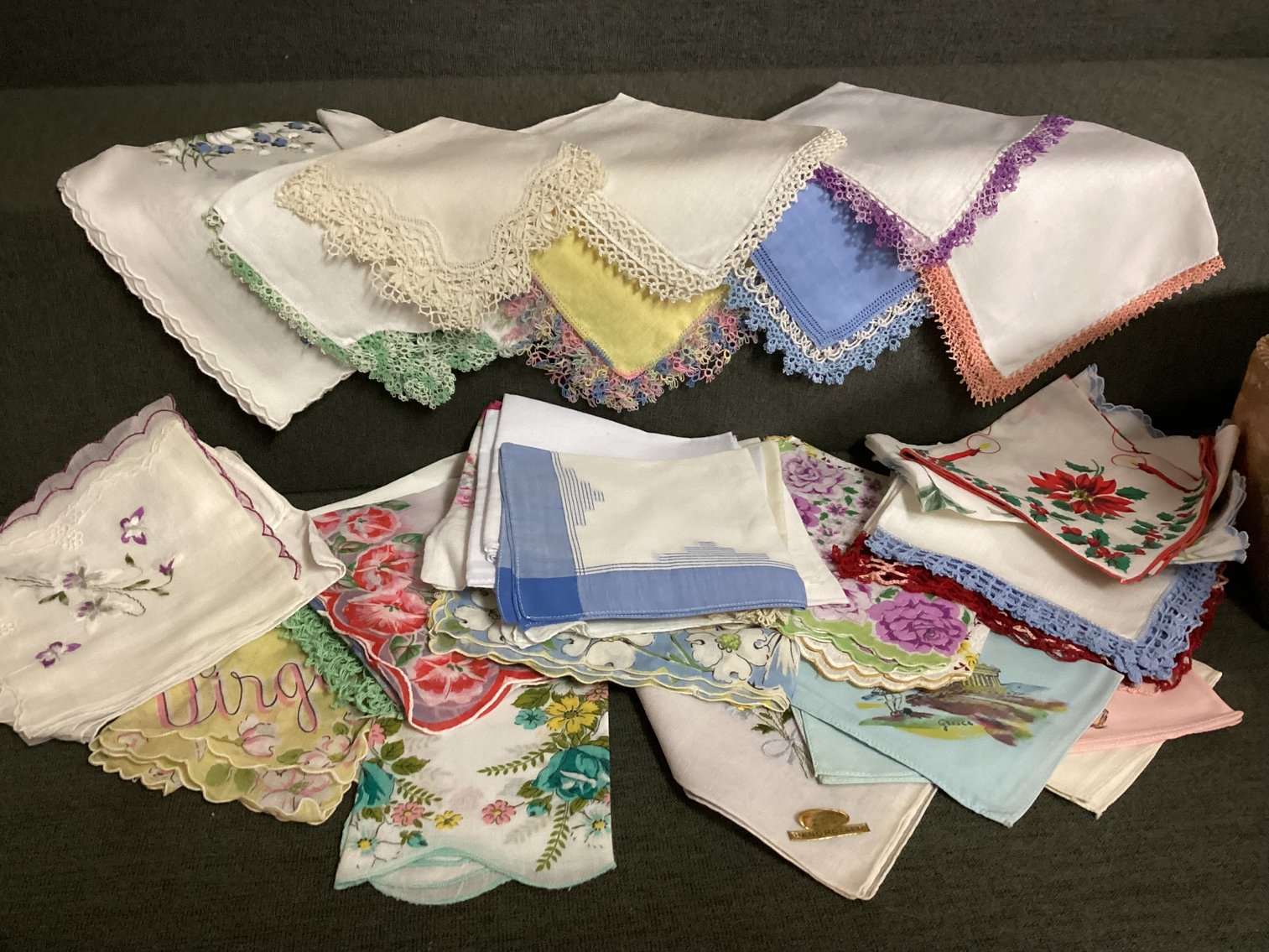 Image for Large lot of Handkerchiefs