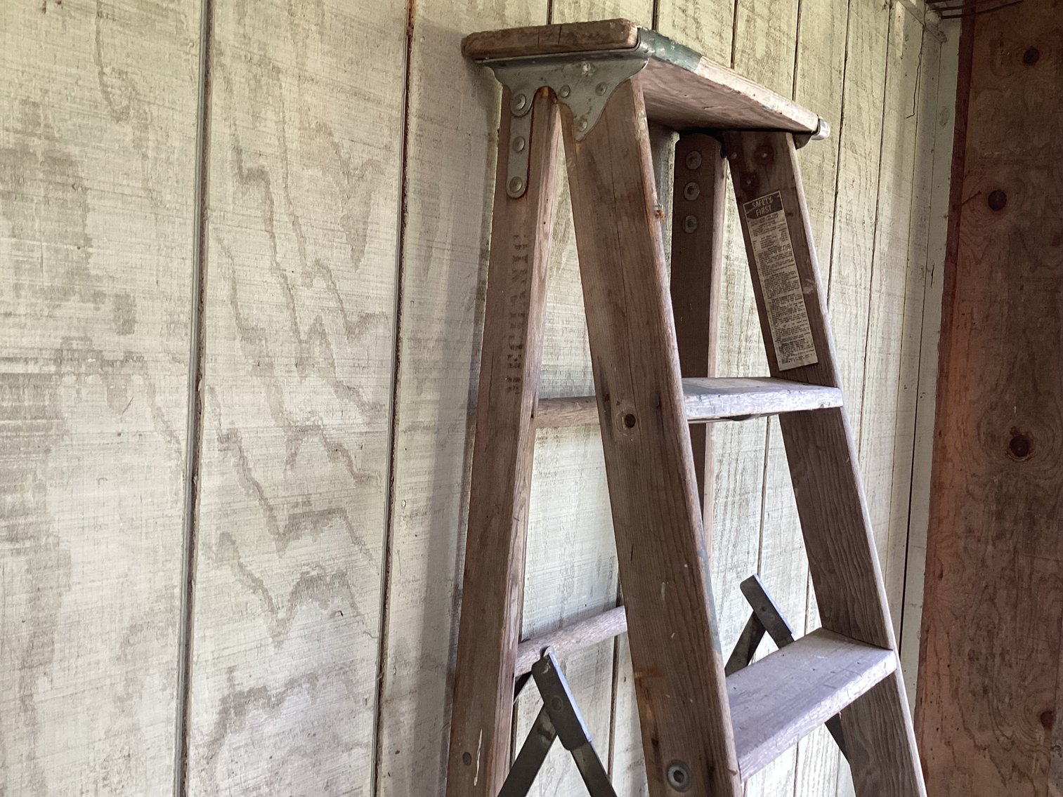 Image for 6’ Wooden Step Ladder