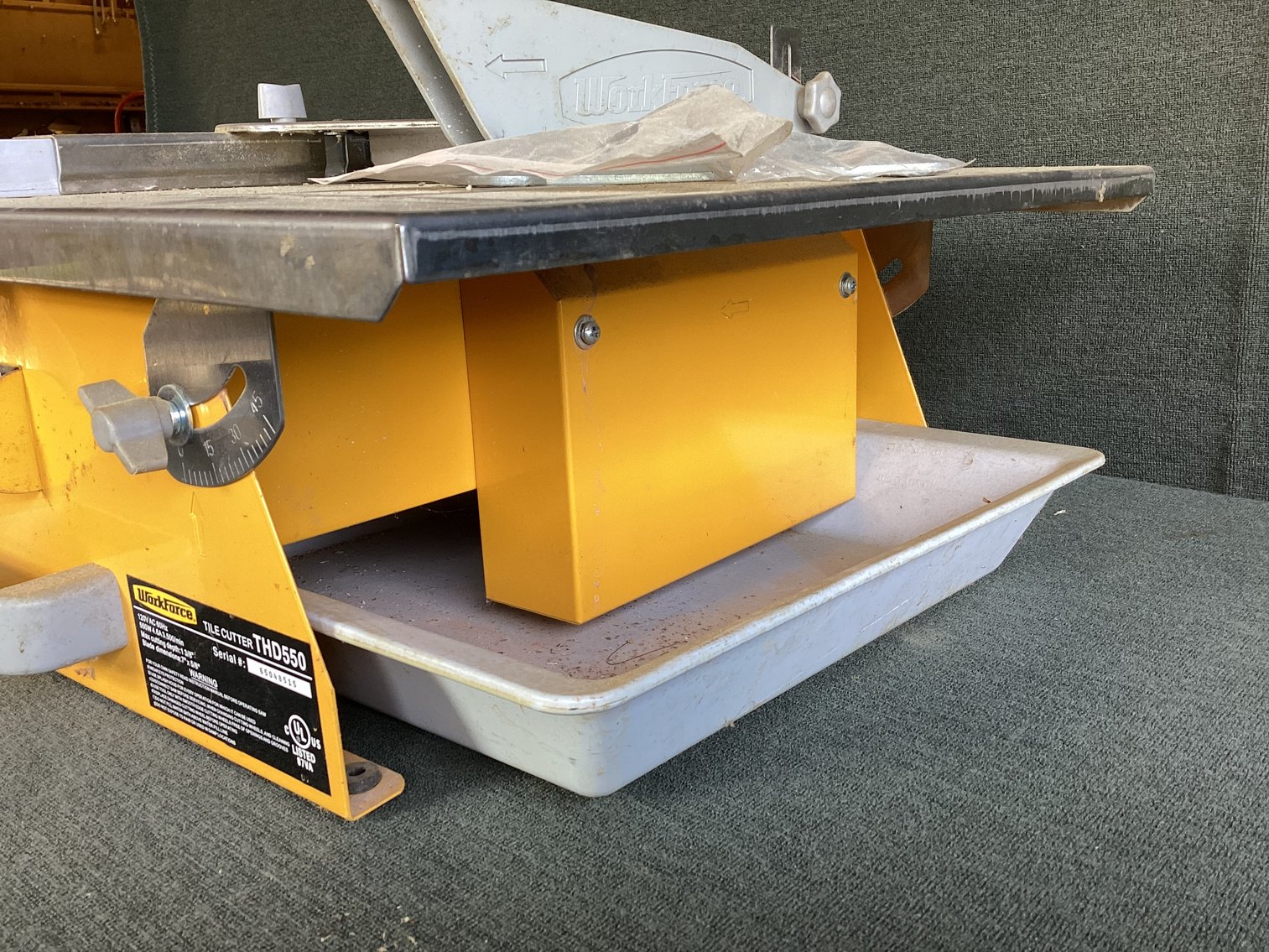 Image for Work Force Tile Saw