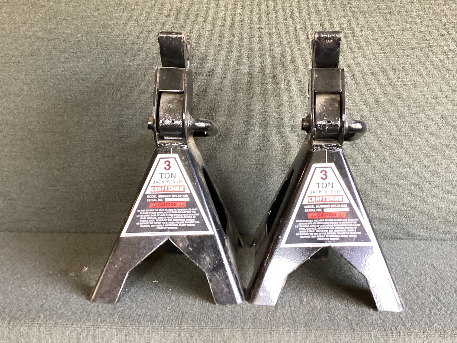 Image for Pair of 3 Ton Jack Stands