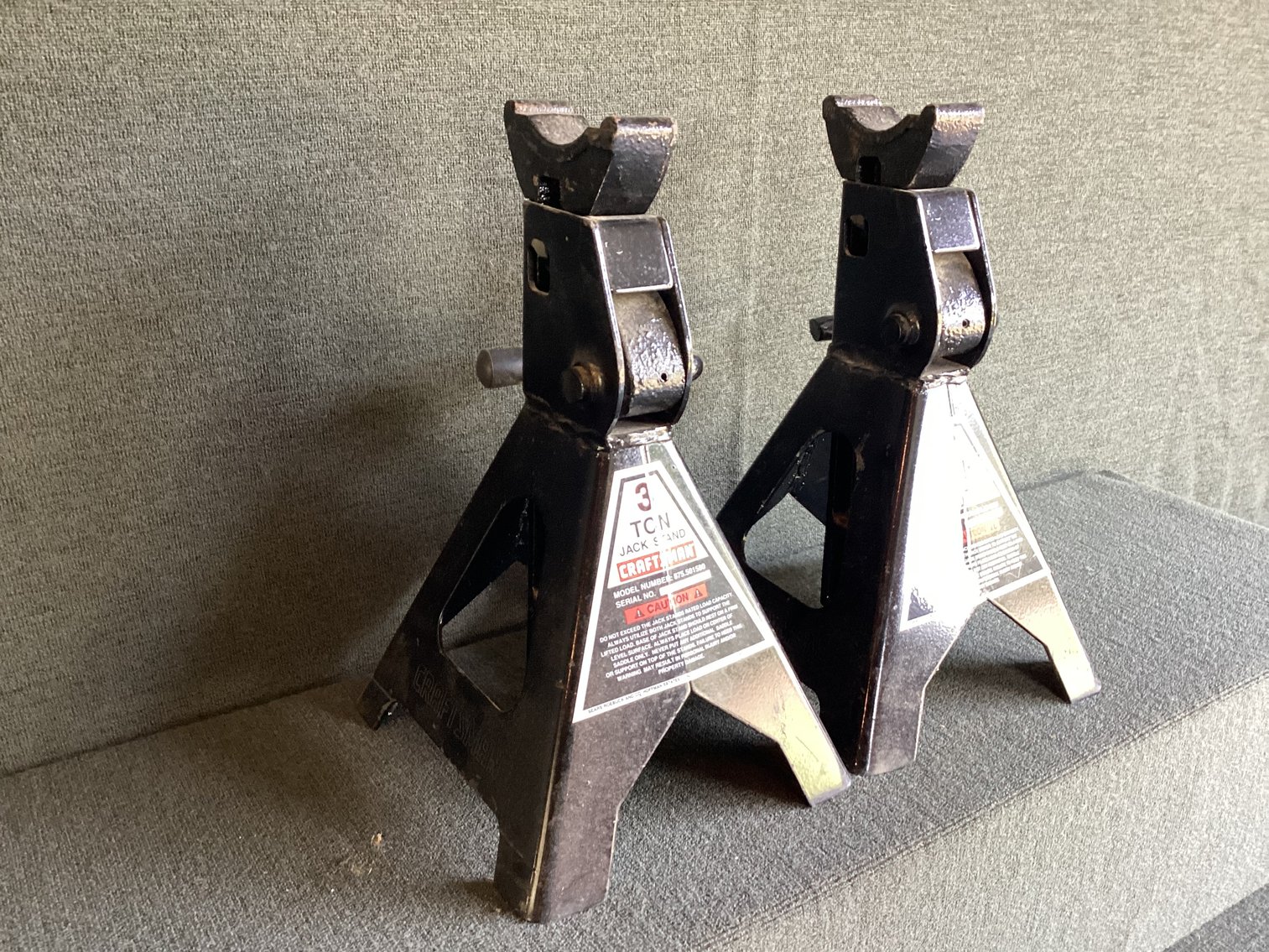 Image for Pair of 3 Ton Jack Stands