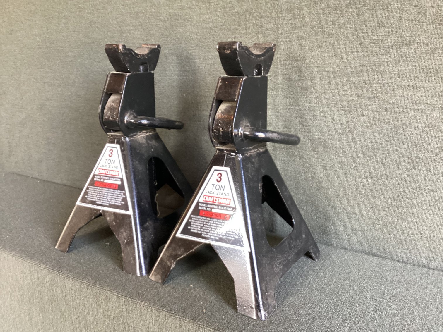 Image for Pair of 3 Ton Jack Stands