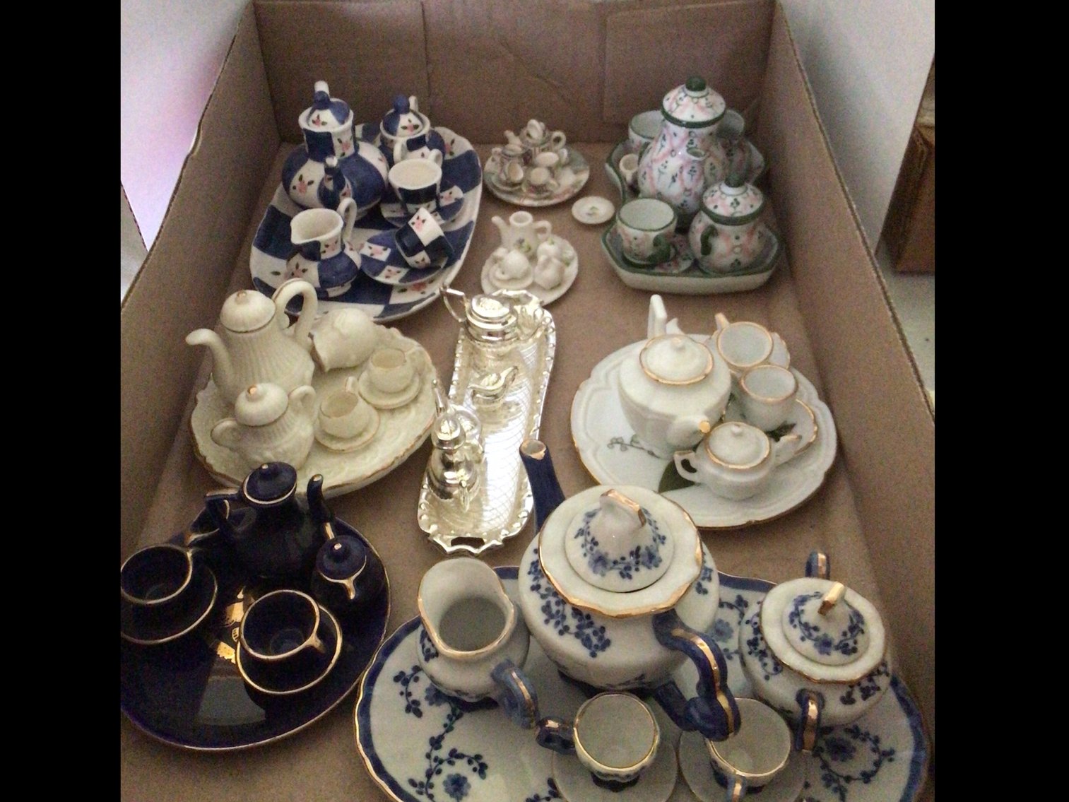 Image for Miniature tea sets