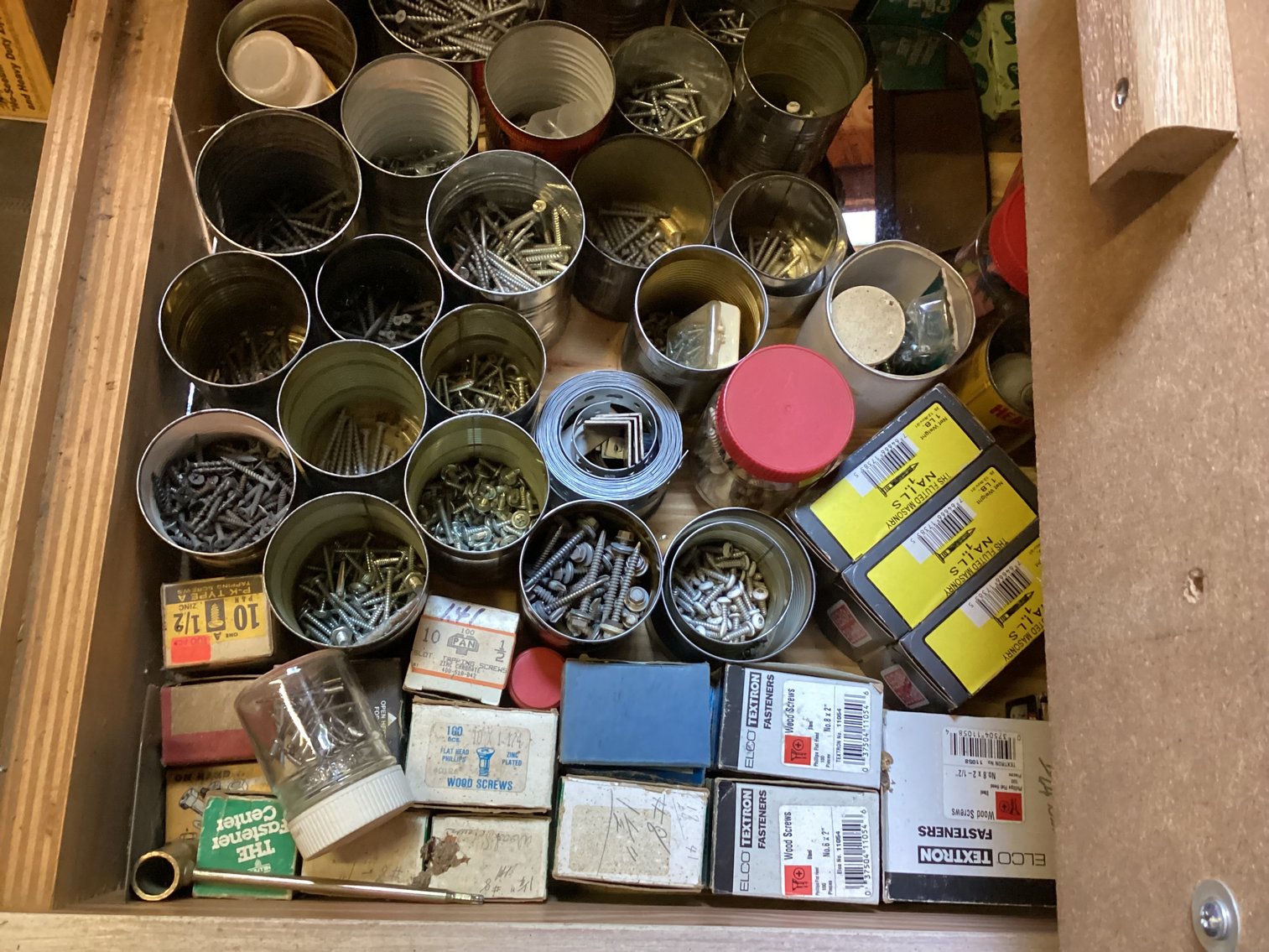 Image for Drawer Lot of Fasteners