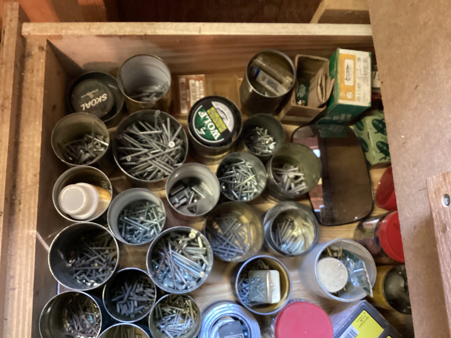 Image for Drawer Lot of Fasteners