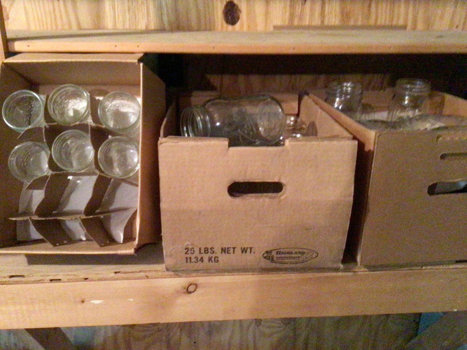 Image for Canning jars,