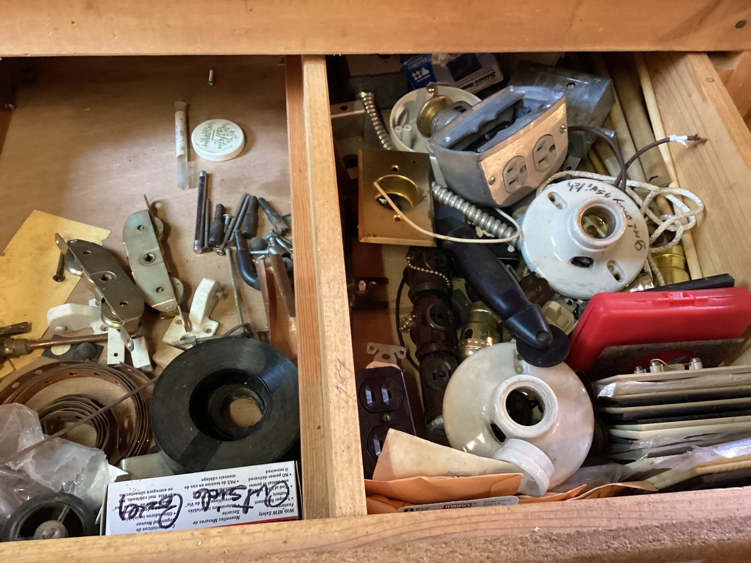 Image for Drawer Lot of Electrical Supplies and More