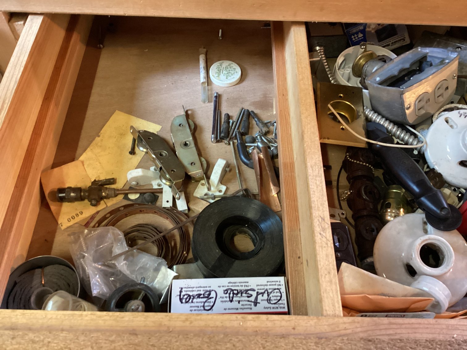 Image for Drawer Lot of Electrical Supplies and More
