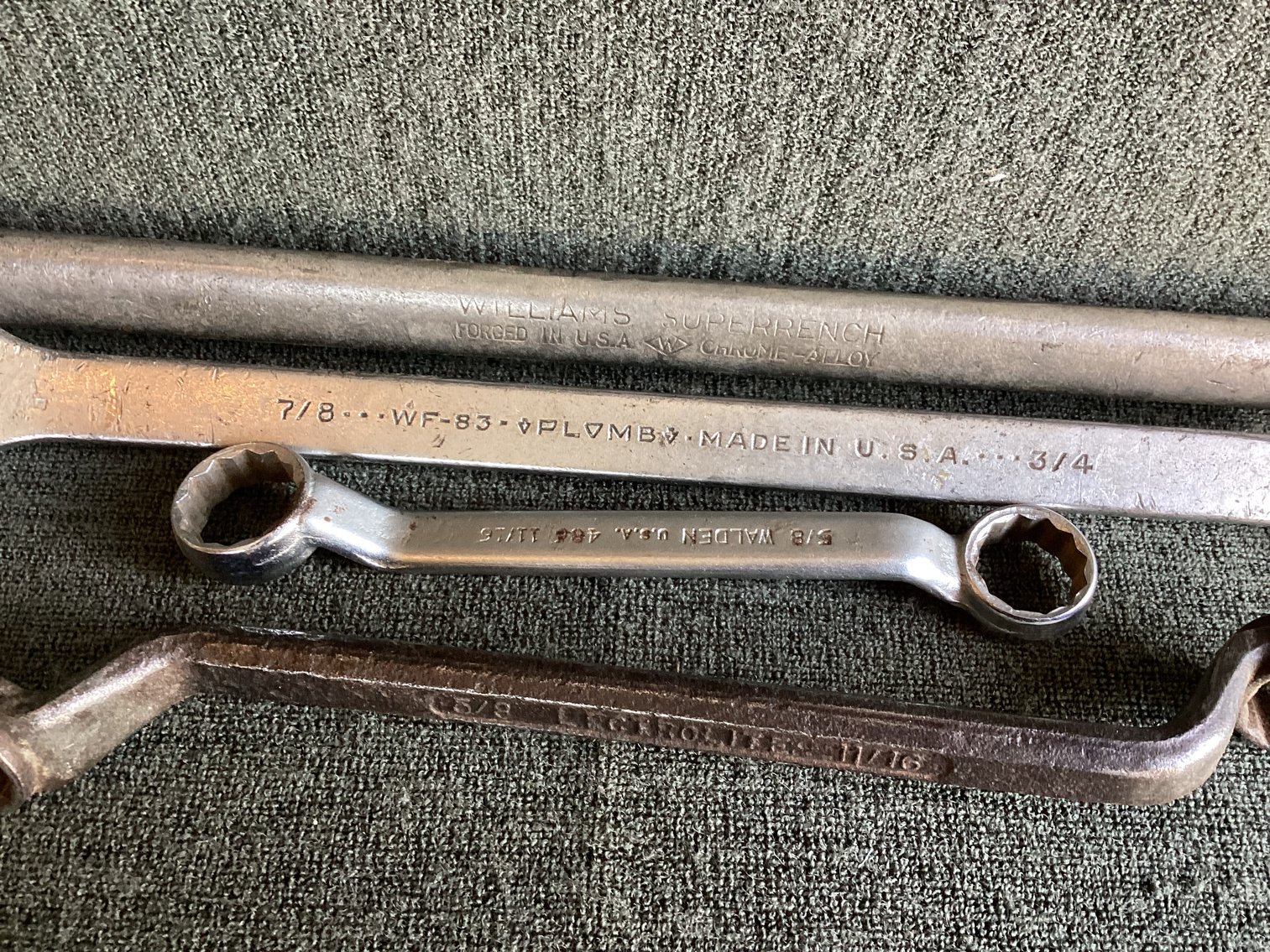 Image for Assortment of Brand Name Wrenches