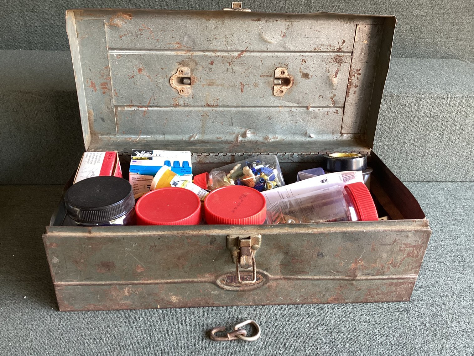 Image for Tool Box full of Electrical Supplies