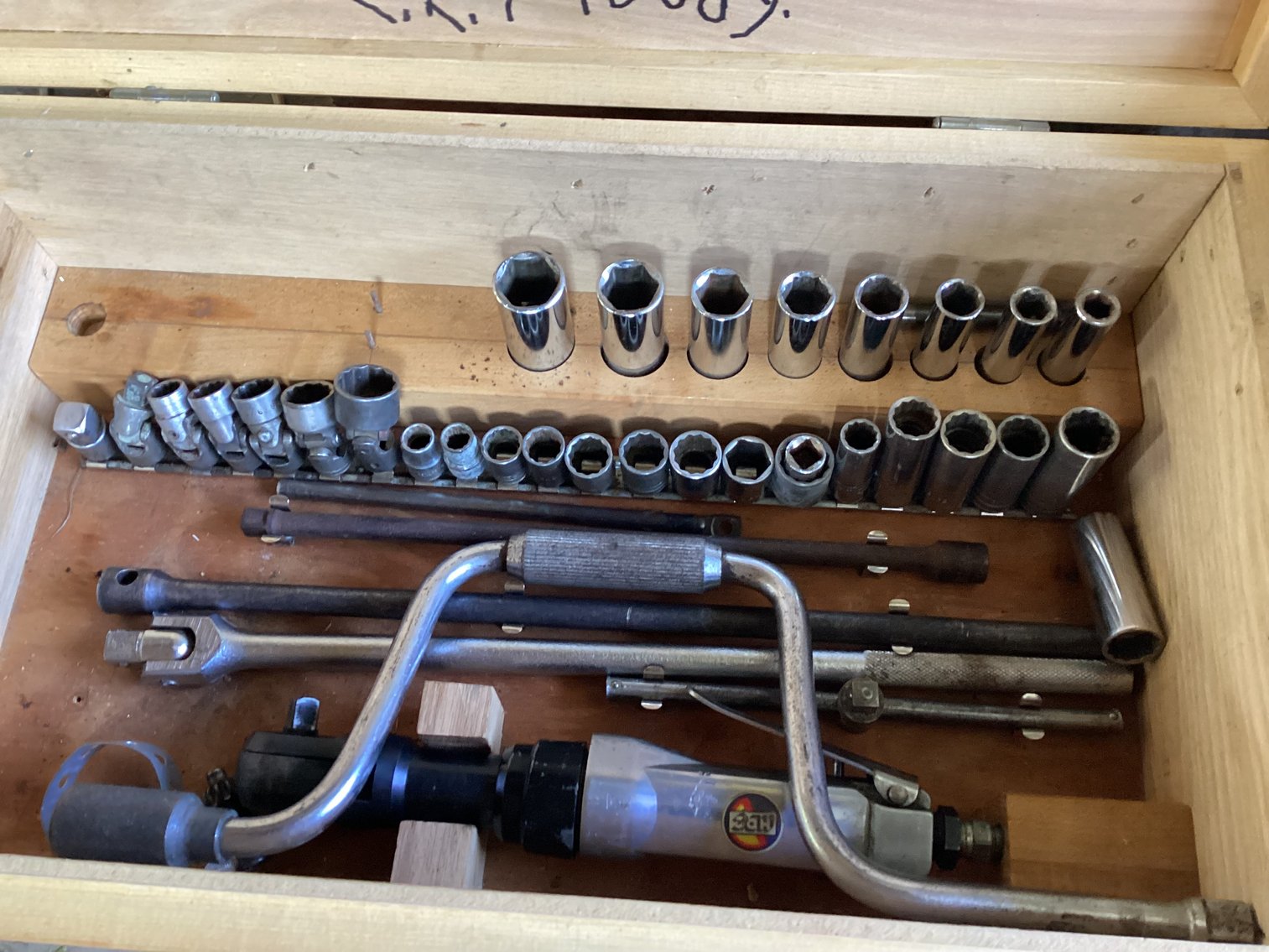Image for Great Socket Set in Hand Made Box