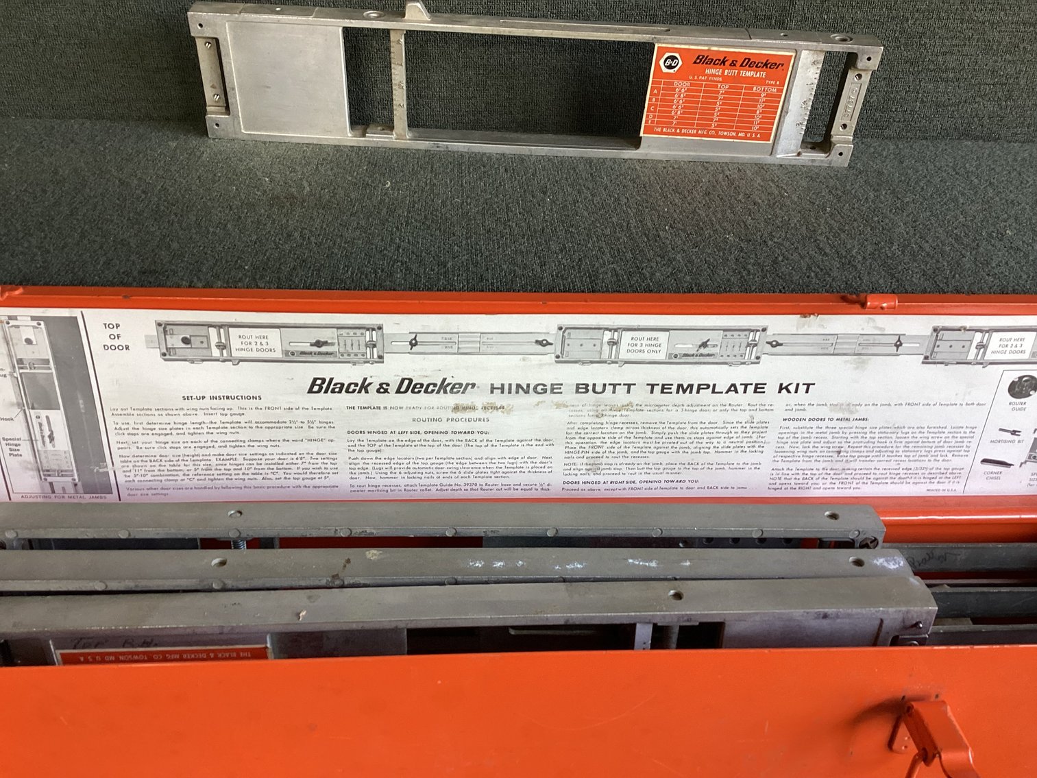 Image for Black &  Decker Hinge Butt Template