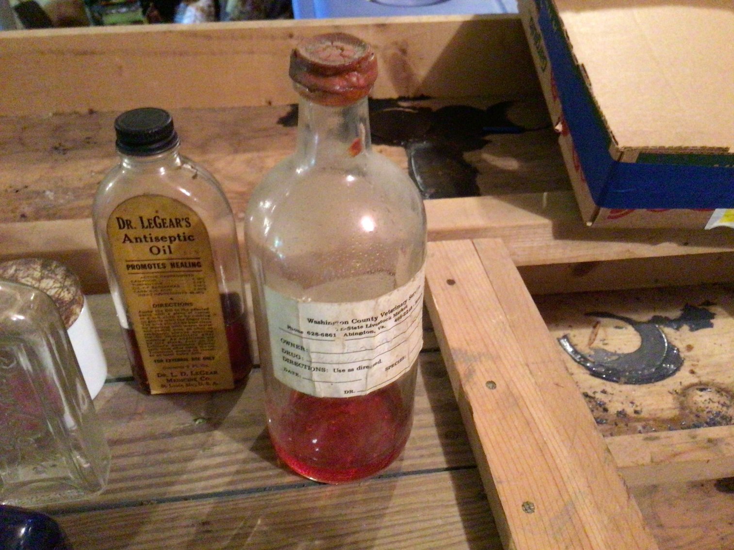 Image for Vintage medicinal bottles