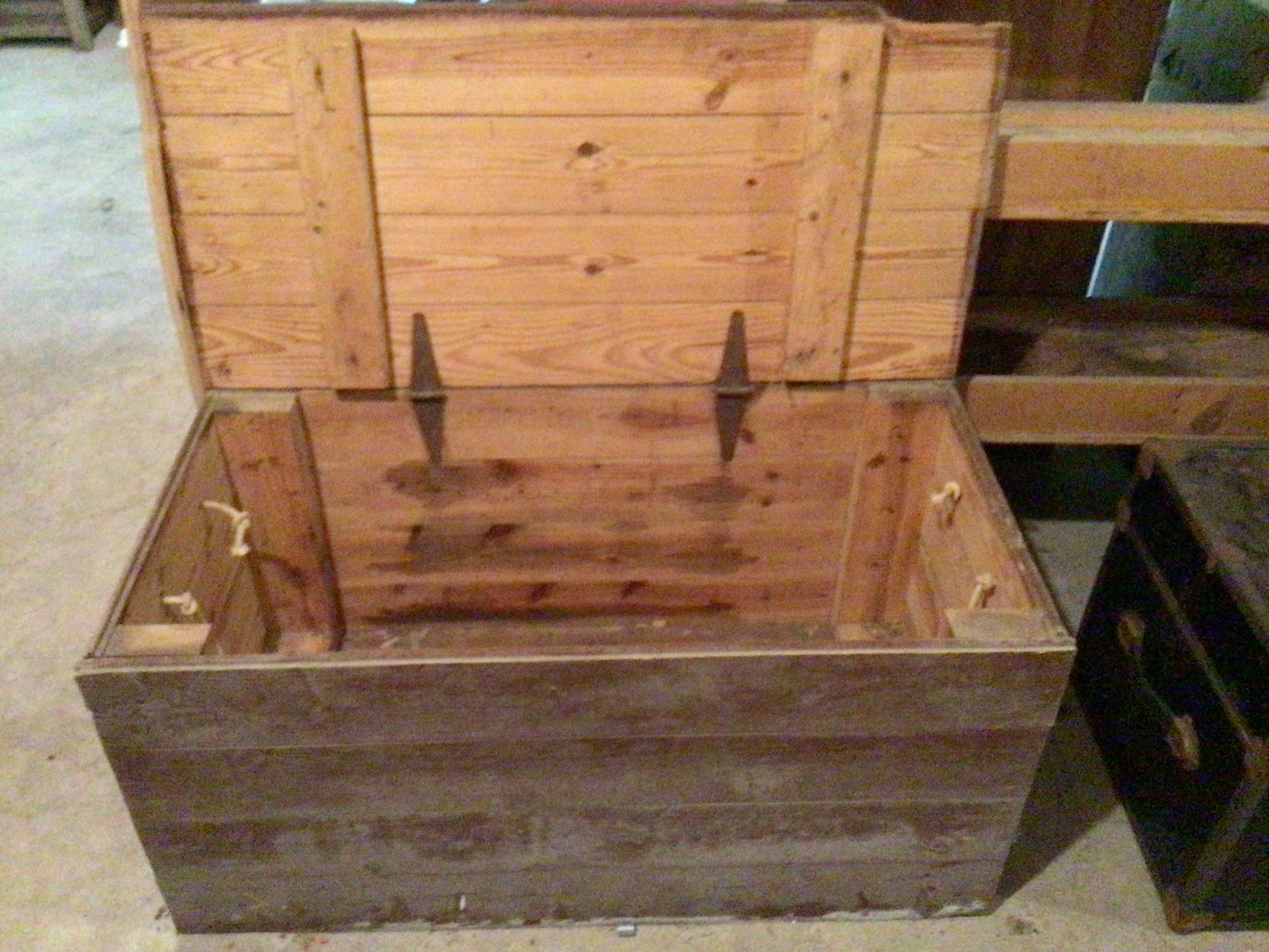 Image for Wooden box, wooden tote box