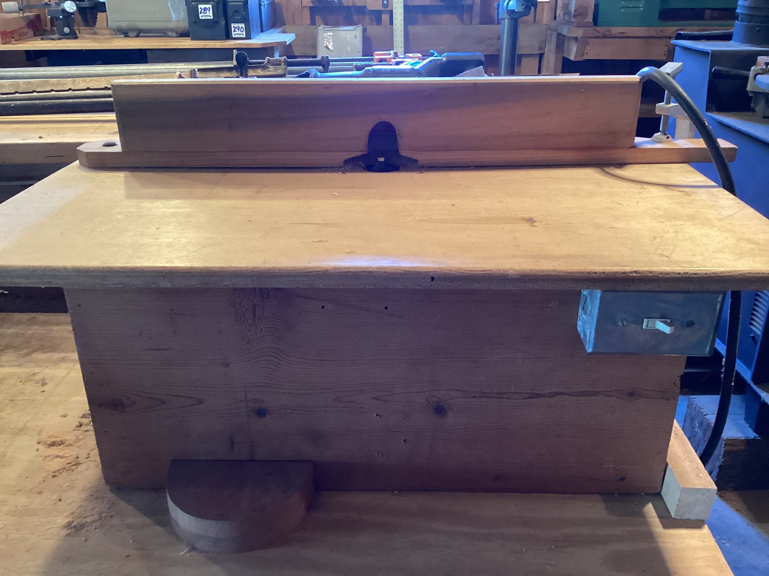 Image for Router in Home Made Stand