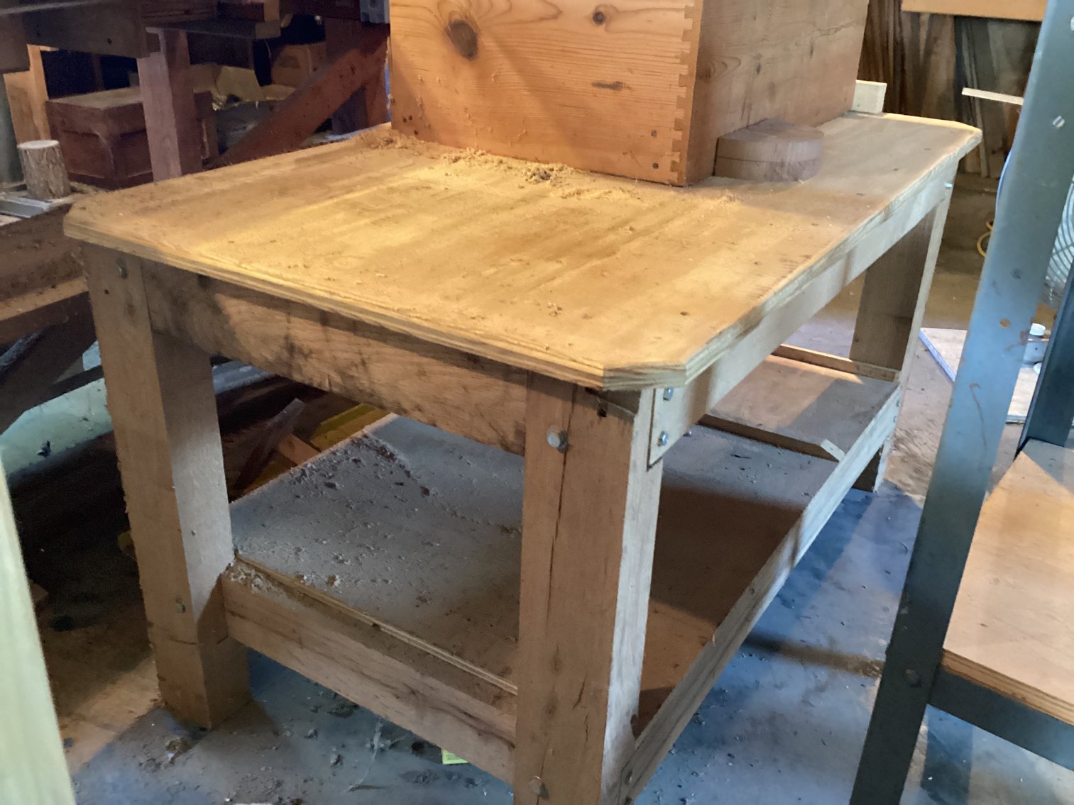 Image for Router in Home Made Stand