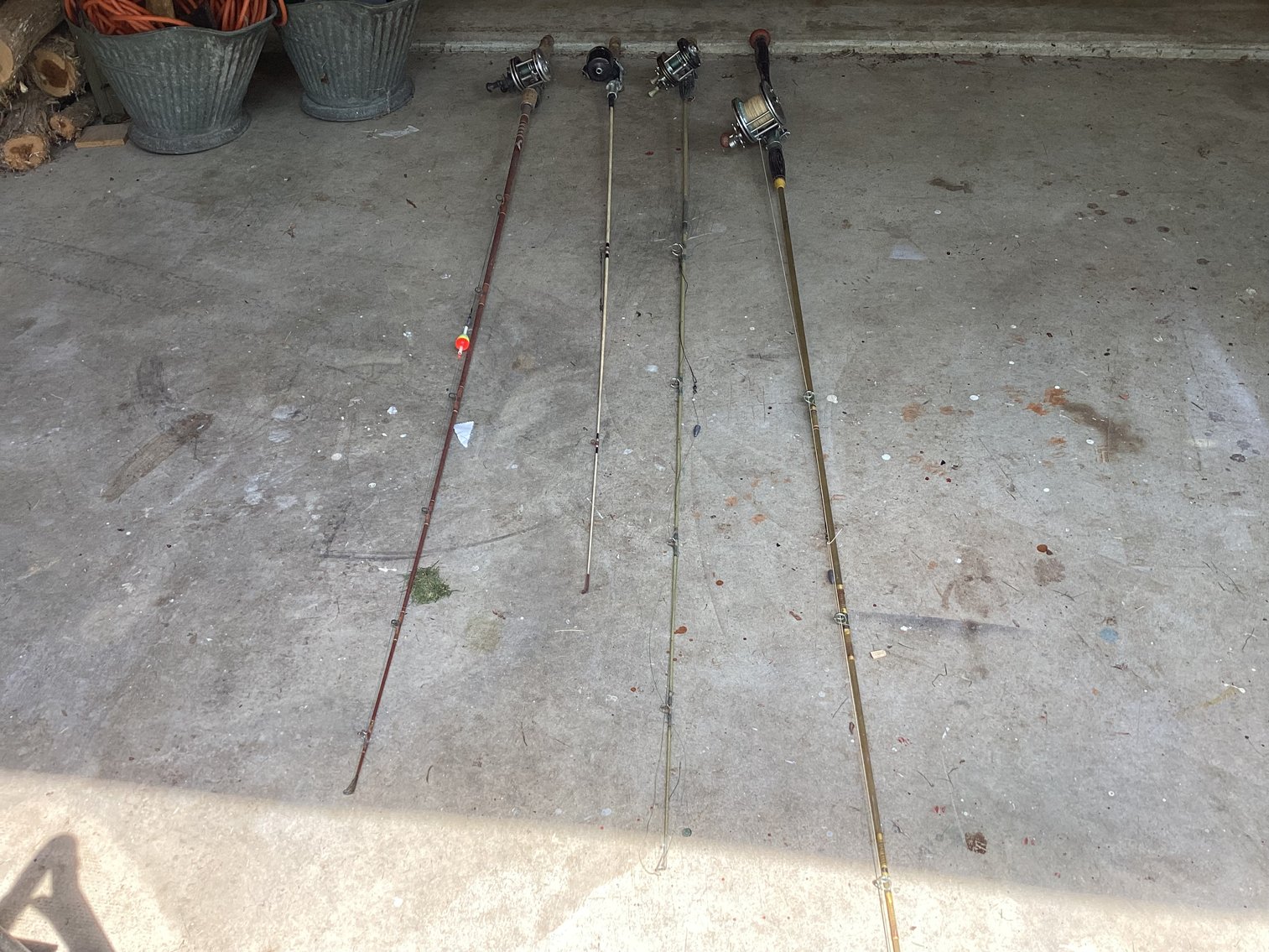 Image for Vintage Fishing Poles