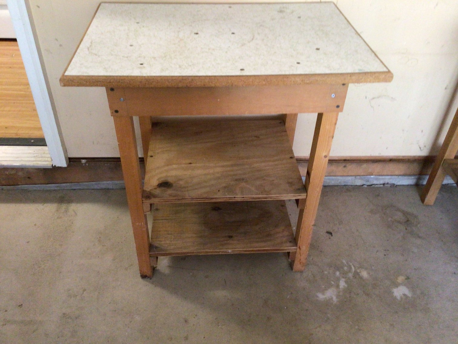 Image for Homemade wooden table