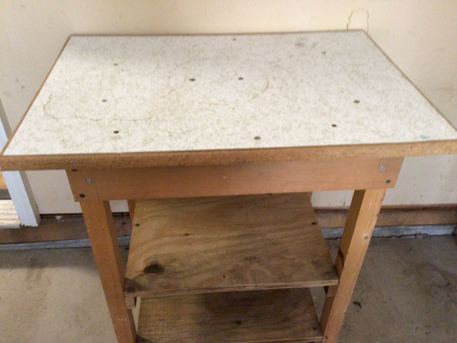 Image for Homemade wooden table
