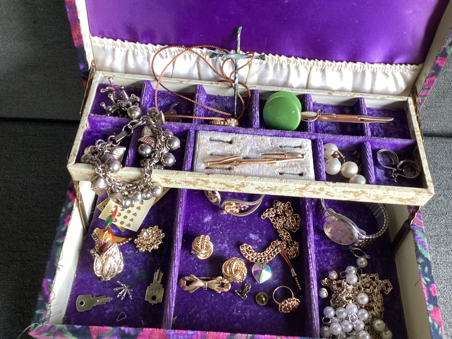 Image for Jewelry Box with Costume Jewelry