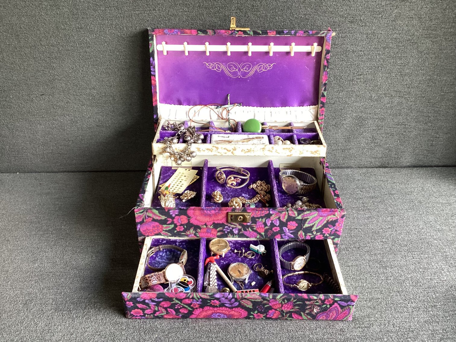 Image for Jewelry Box with Costume Jewelry