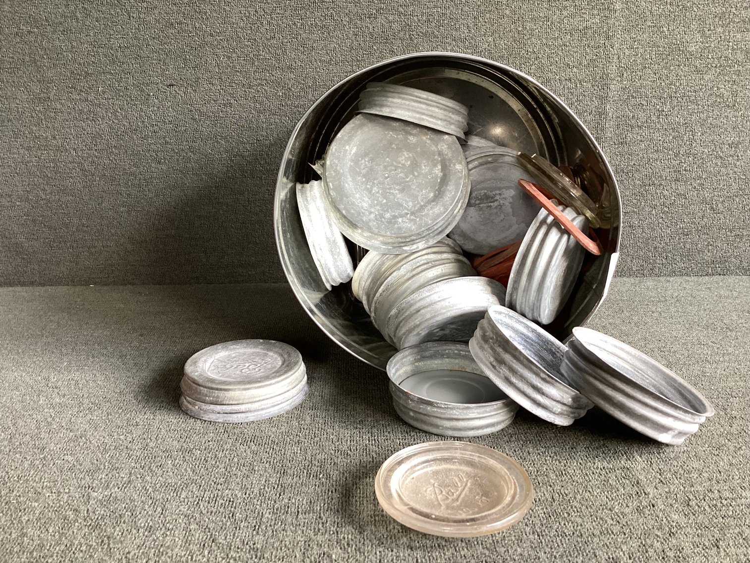 Image for Zinc Lids for Canning Jars