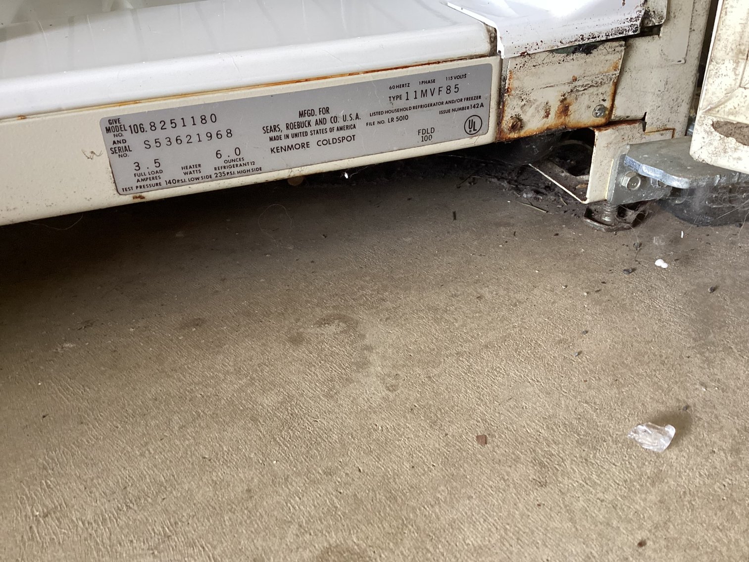 Image for Kenmore Freezer