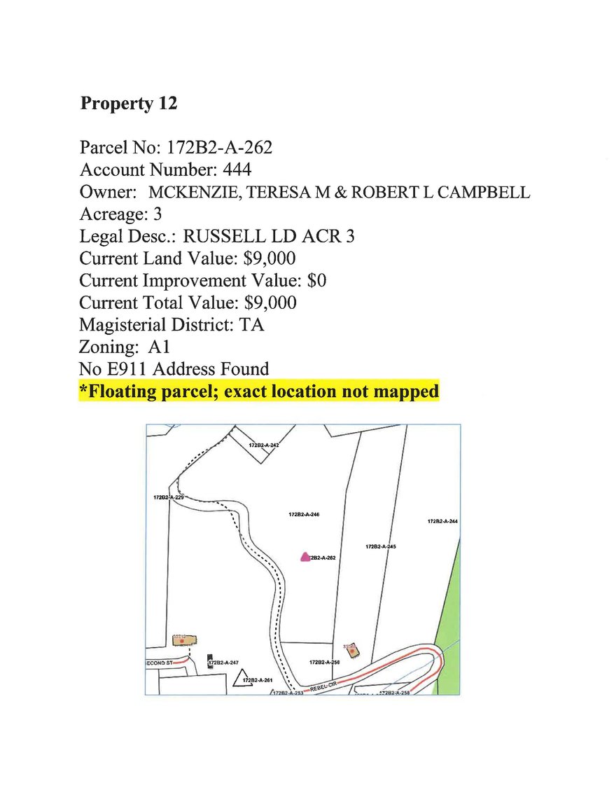 Image for JS12 - 3 acres, near Rebel Circle, Damascus (floating parcel)