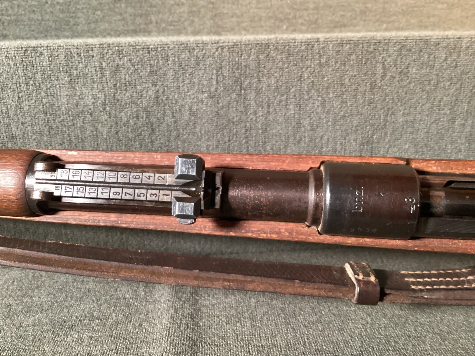 Image for Steyr Model 98K-bnz 43, 8mm Mauser  Bolt Action Rifle