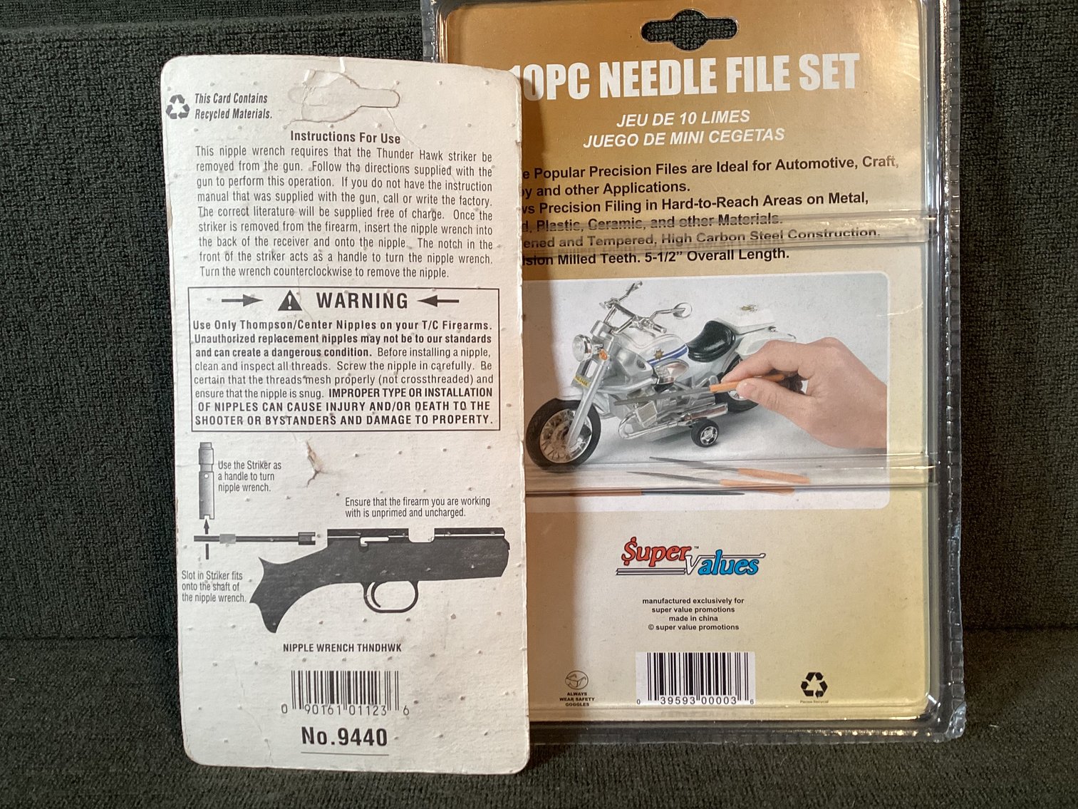 Image for Needle File Set and Nipple Wrench