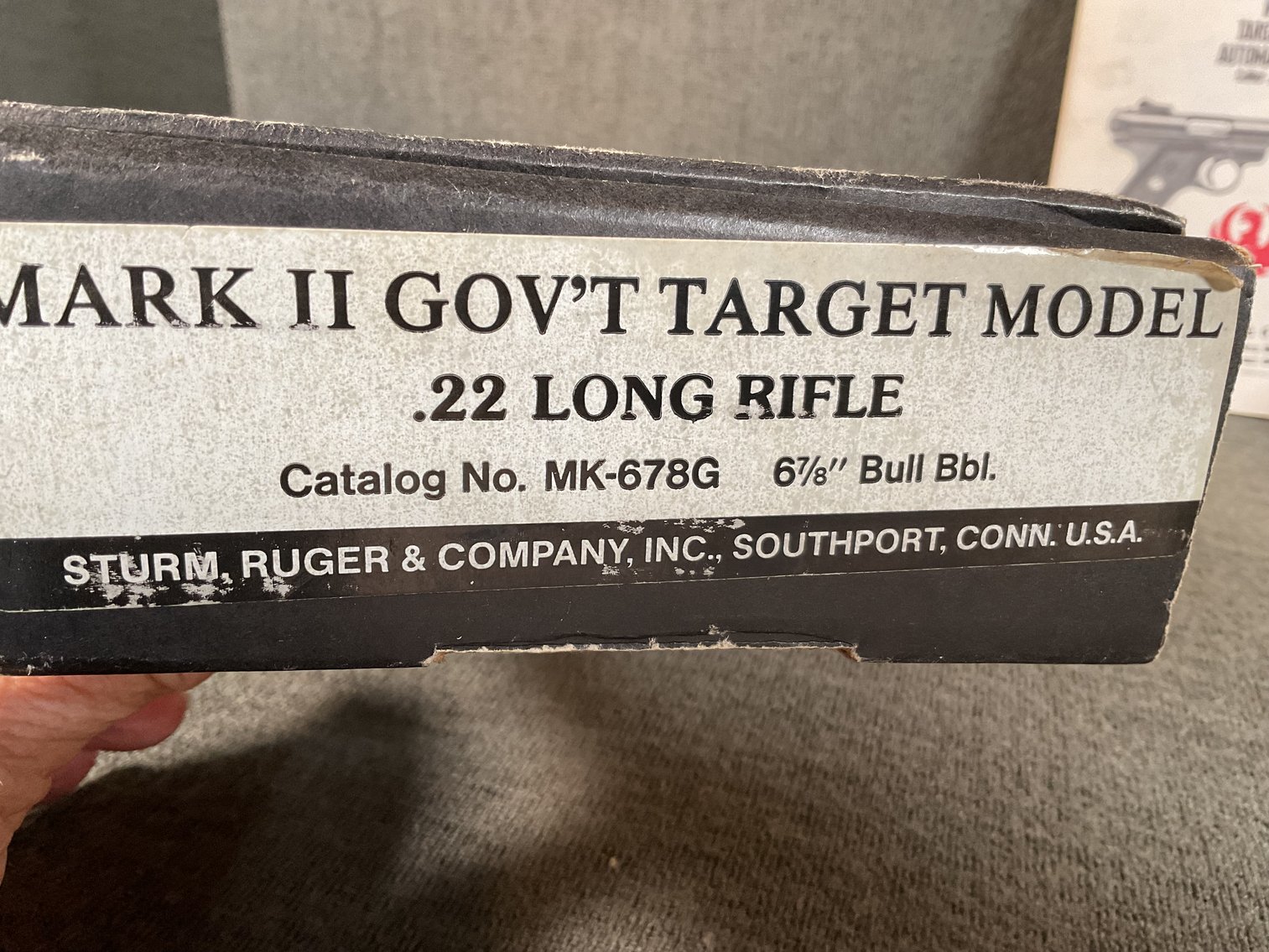Image for Ruger Mark II Government Target Model 22 LR