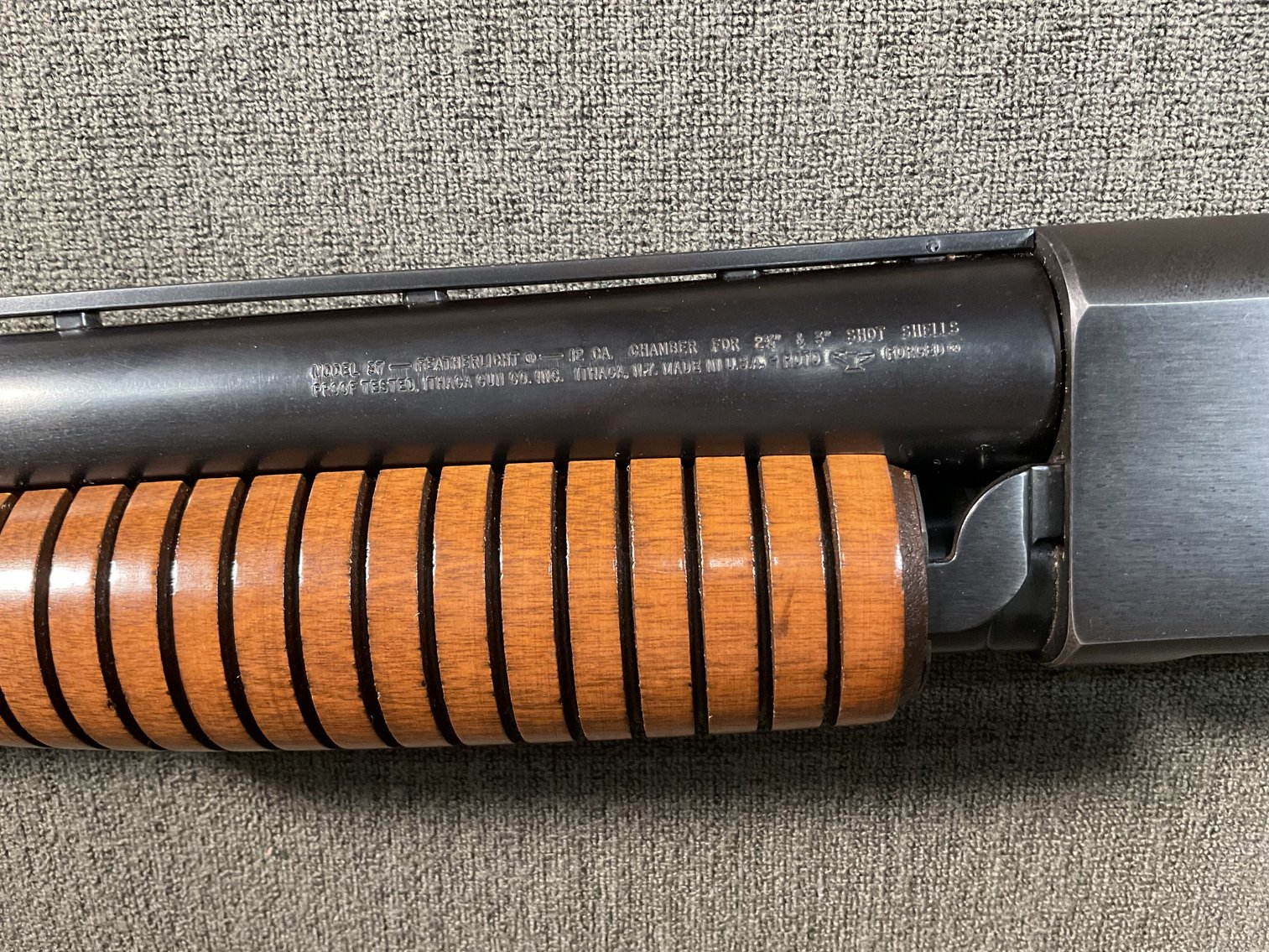 Image for Ithaca M37 Featherweight 12 Ga. Pump Shotgun