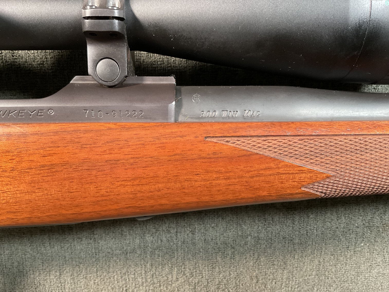 Image for Ruger M77LH Hawkeye 300 Win Mag Bolt Action Rifle