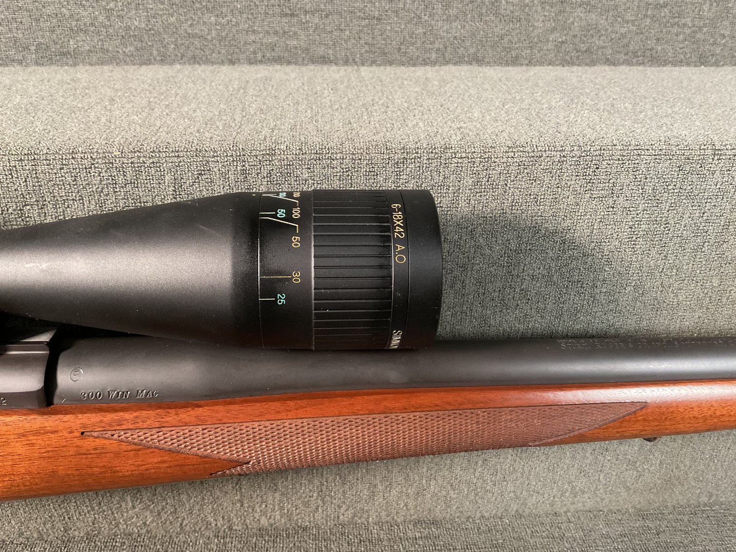 Image for Ruger M77LH Hawkeye 300 Win Mag Bolt Action Rifle