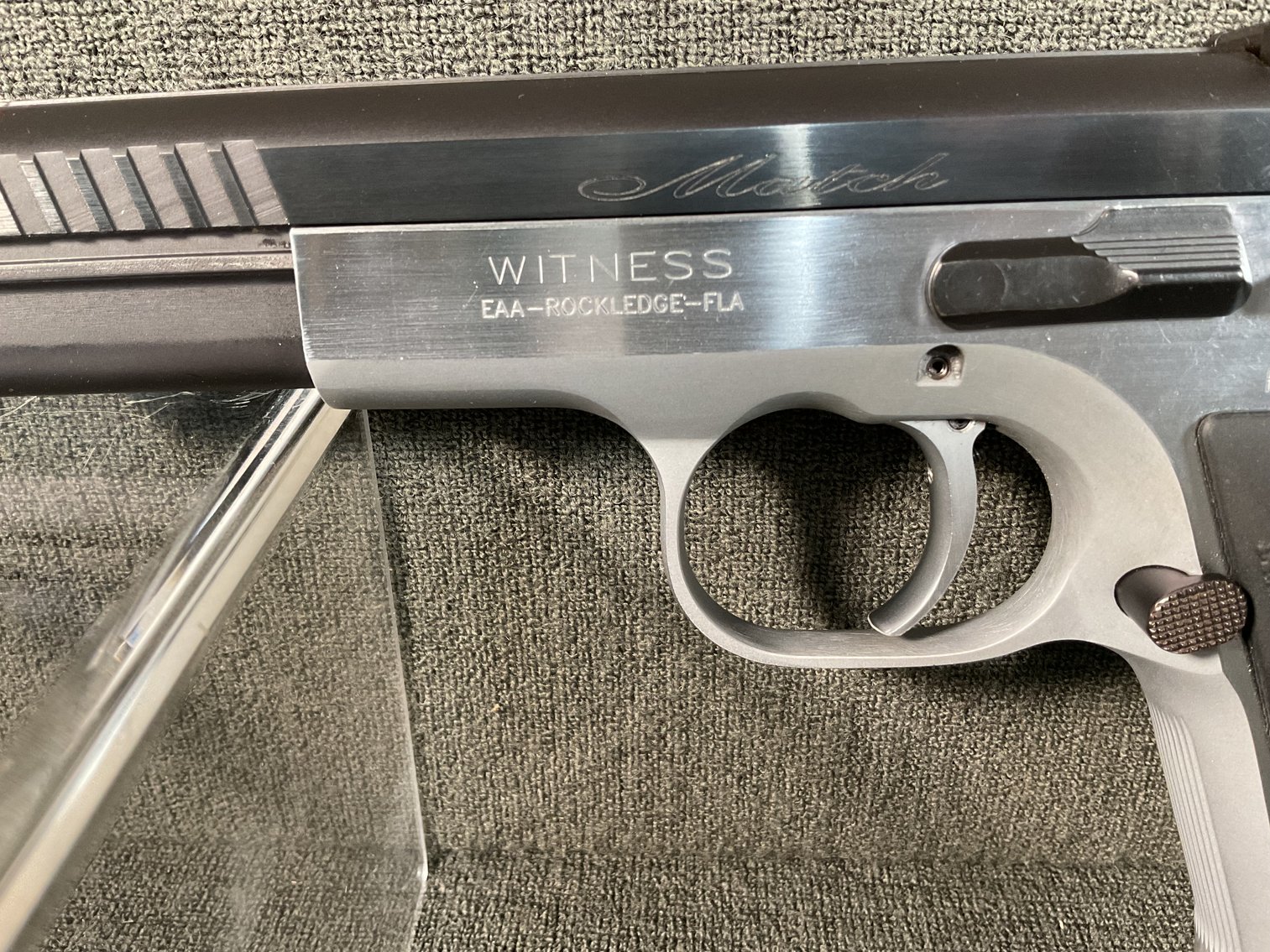 Image for Tanfoglio Witness Match 38 SA Semi-Auto  NIB