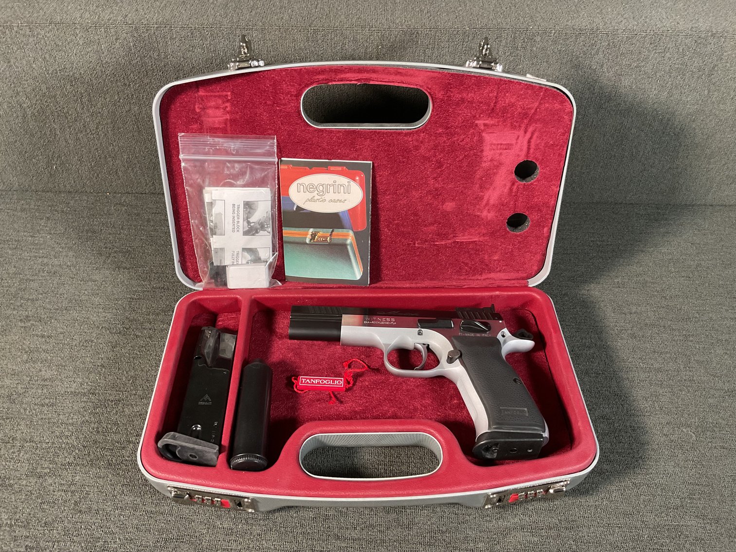 Image for Tanfoglio Witness Match 38 SA Semi-Auto  NIB