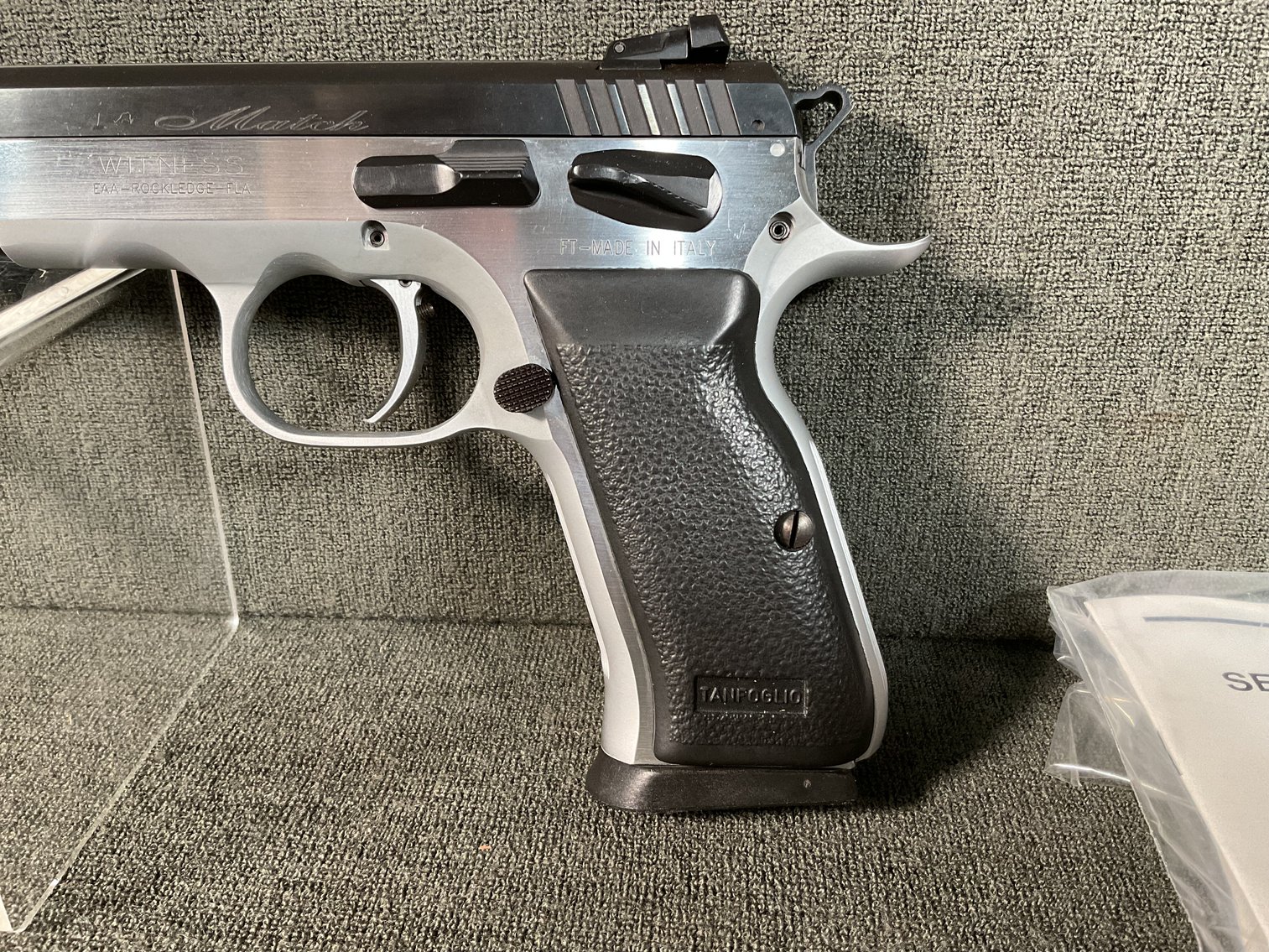 Image for Tanfoglio Witness Match T97L 45 ACP NIB