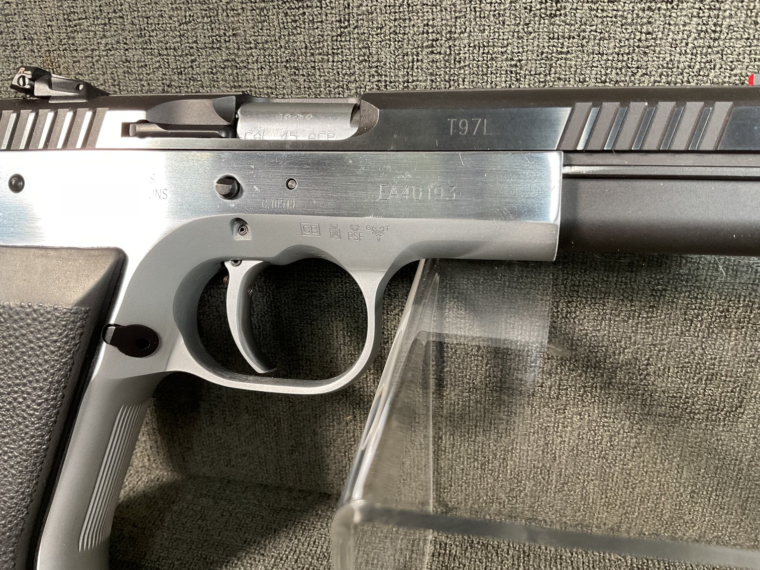 Image for Tanfoglio Witness Match T97L 45 ACP NIB