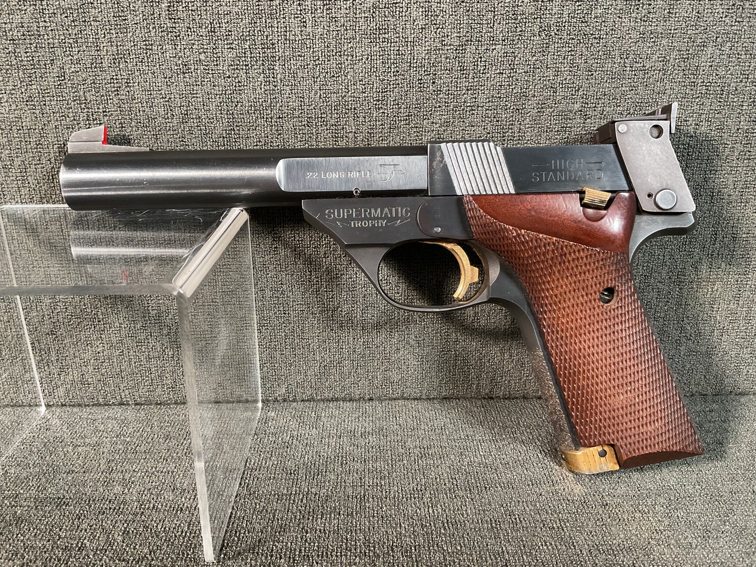 Image for High Standard Supermatic Trophy .22LR Semi Auto Pistol