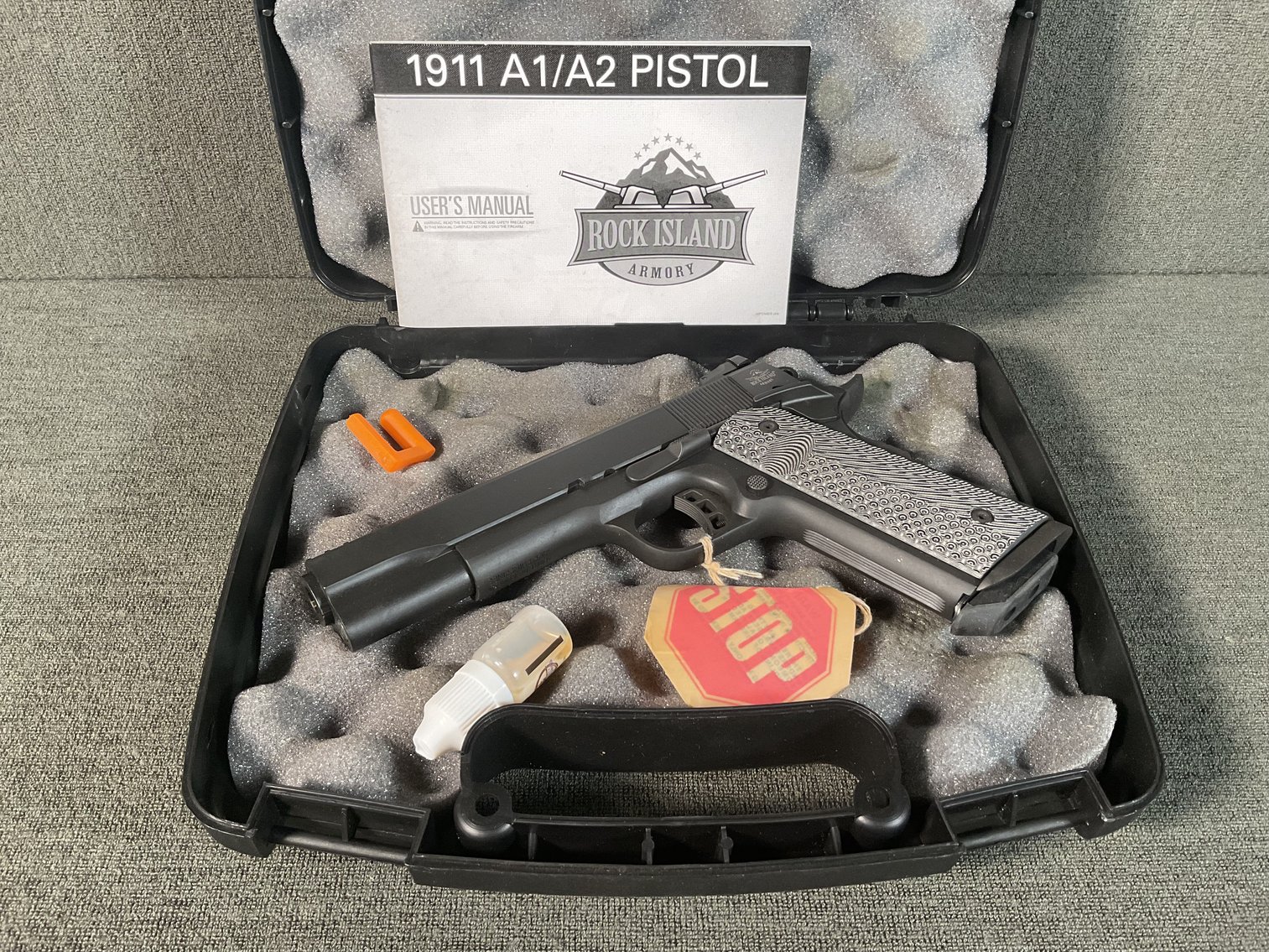 Image for Rock Island NIB M1911-A1- FS-TATC II - 10mm Semi Automatic Pistol
