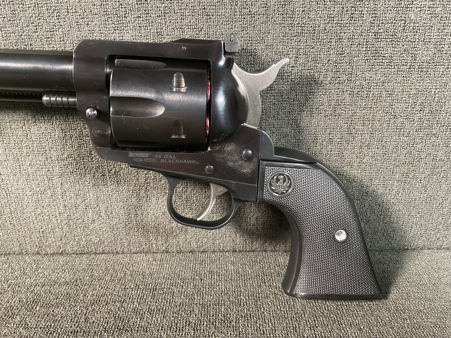 Image for Ruger NIB New Model Black Hawk 45 Cal Revolver