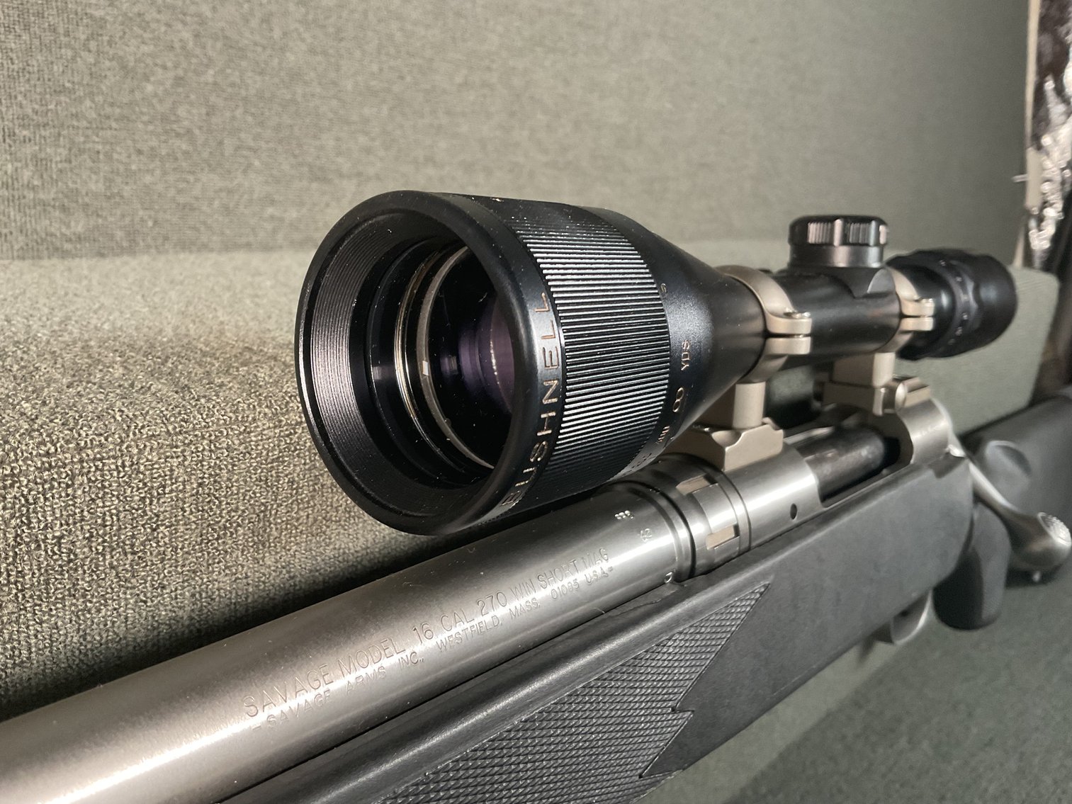 Image for Savage M16 LH 270 Win Short Mag Bolt Action Rifle