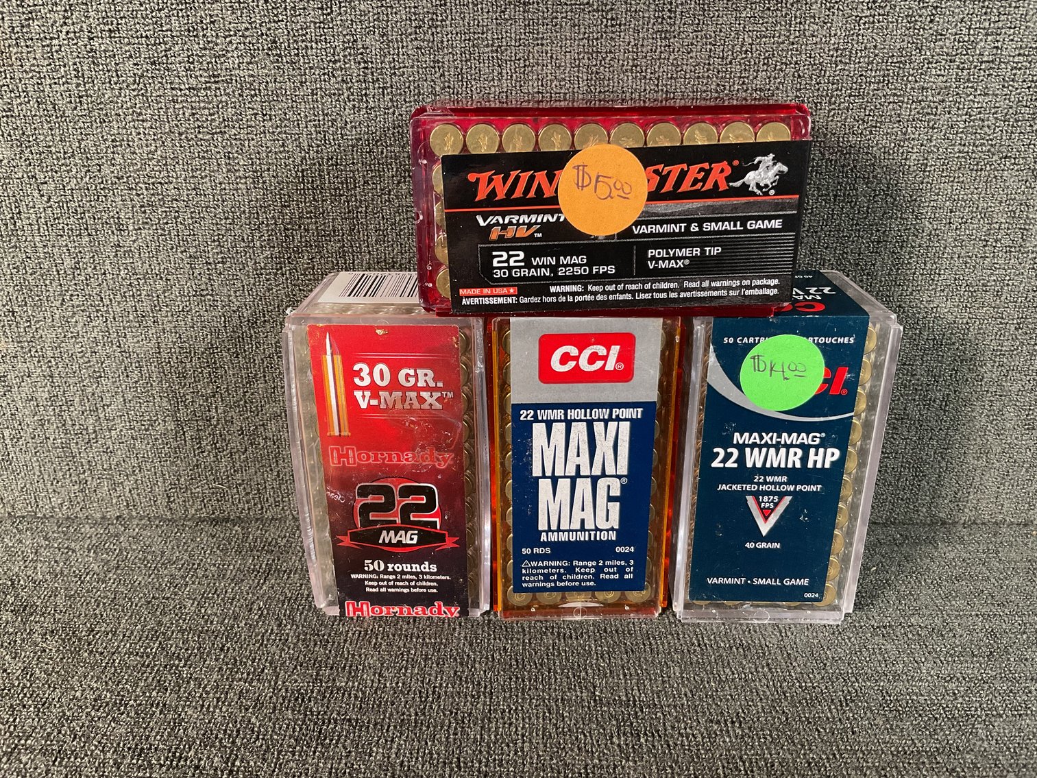 Image for 22 Win Mag Ammo